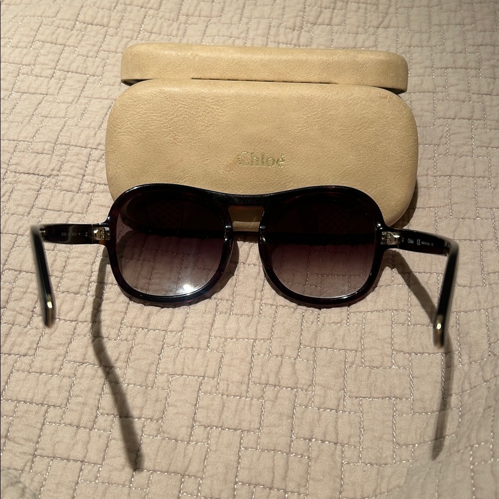 Women's Chloe Brown Sunglasses - Picture 7 of 9